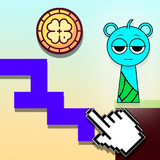 Physics drawing puzzles with Sprunki!