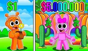 Вырасти Сад Sprunki 3D Брейнрот Сандбокс Фермер