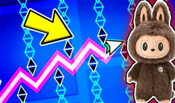 Labubu - Wave Geometry Dash