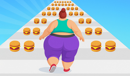 Дамочка на спорте?