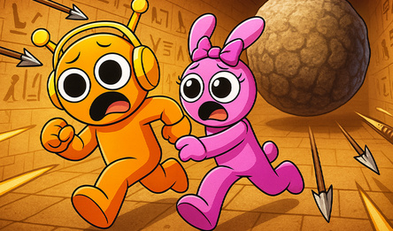 Орен и Пинки в Гробнице Музыки