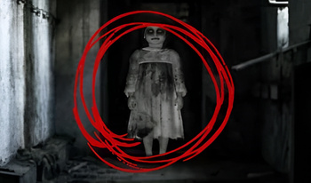 Найди призрака на фото