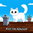 Кот на крыше