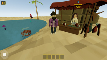 Обби: Поймай Краба! Рыбалка Магнат Тайкун +1 3D