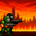 Hell on Mars: Coop 2D Shooter