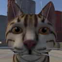 Сложная игра о коте, который спускается вниз