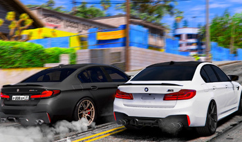 Crazy racing in the city