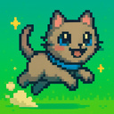 Котик бегун