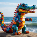 3D головоломка. Смотри и собирай.