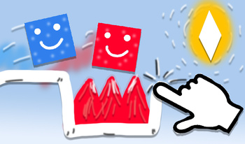 Fun Cubes & Diamonds - Draw Your Level!