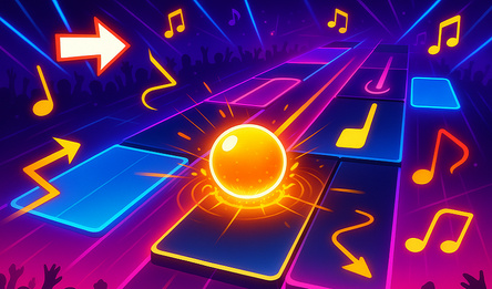 Музыкальный Мяч 3Д: Прыгай Под Бит И Хит