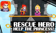 Rescue hero: Help the princess!