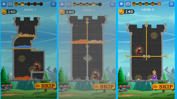 Rescue hero: Help the princess!