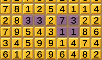 Числовые комбинации 10