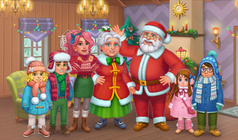 Merge Christmass. Home Design.