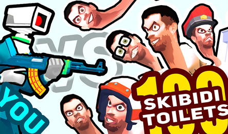 Ты vs 100 Скибиди Туалетов