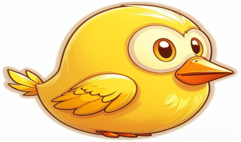 Прыгающая птичка