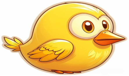 Прыгающая птичка