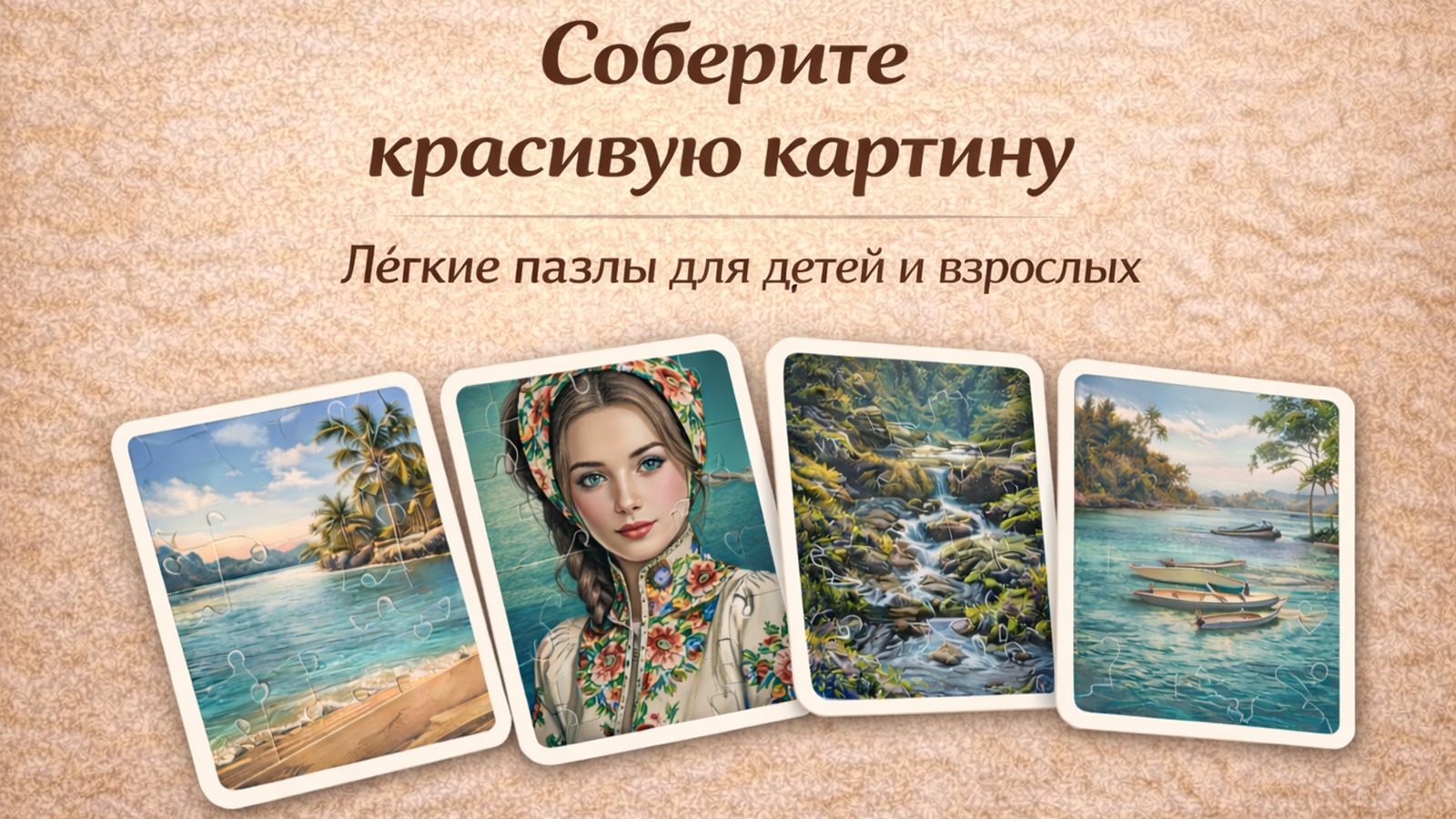 Собери лучший Пазл