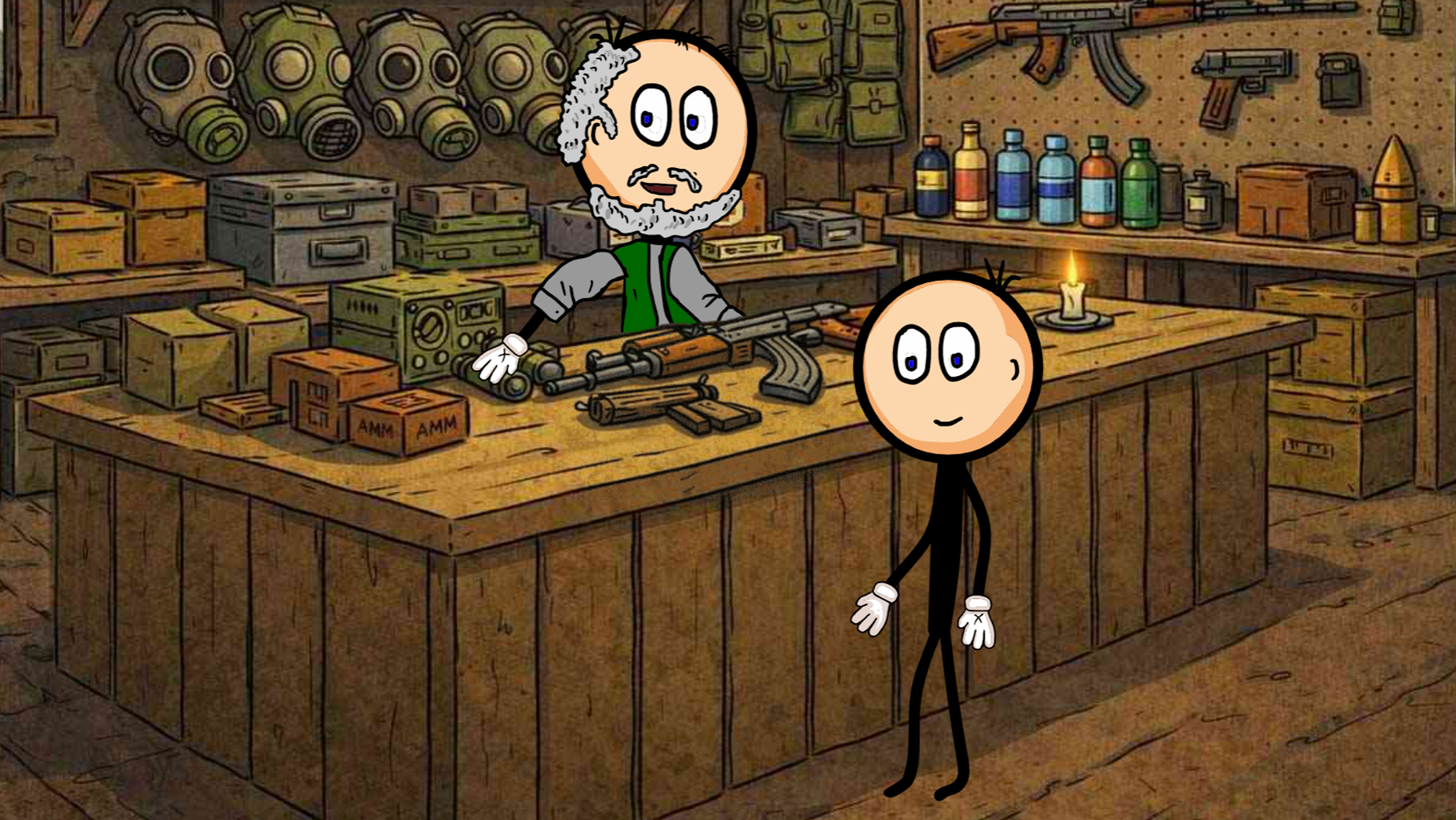 Сталкер Манюня путь в Припять. Глава 1