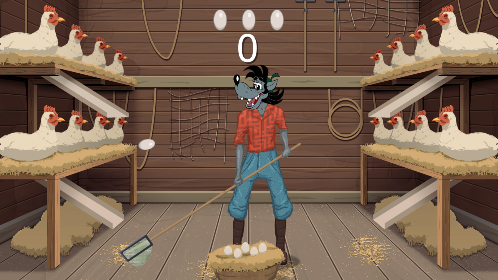 Волк и Яйца