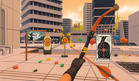 Стрельба из лука с физикой 3Д