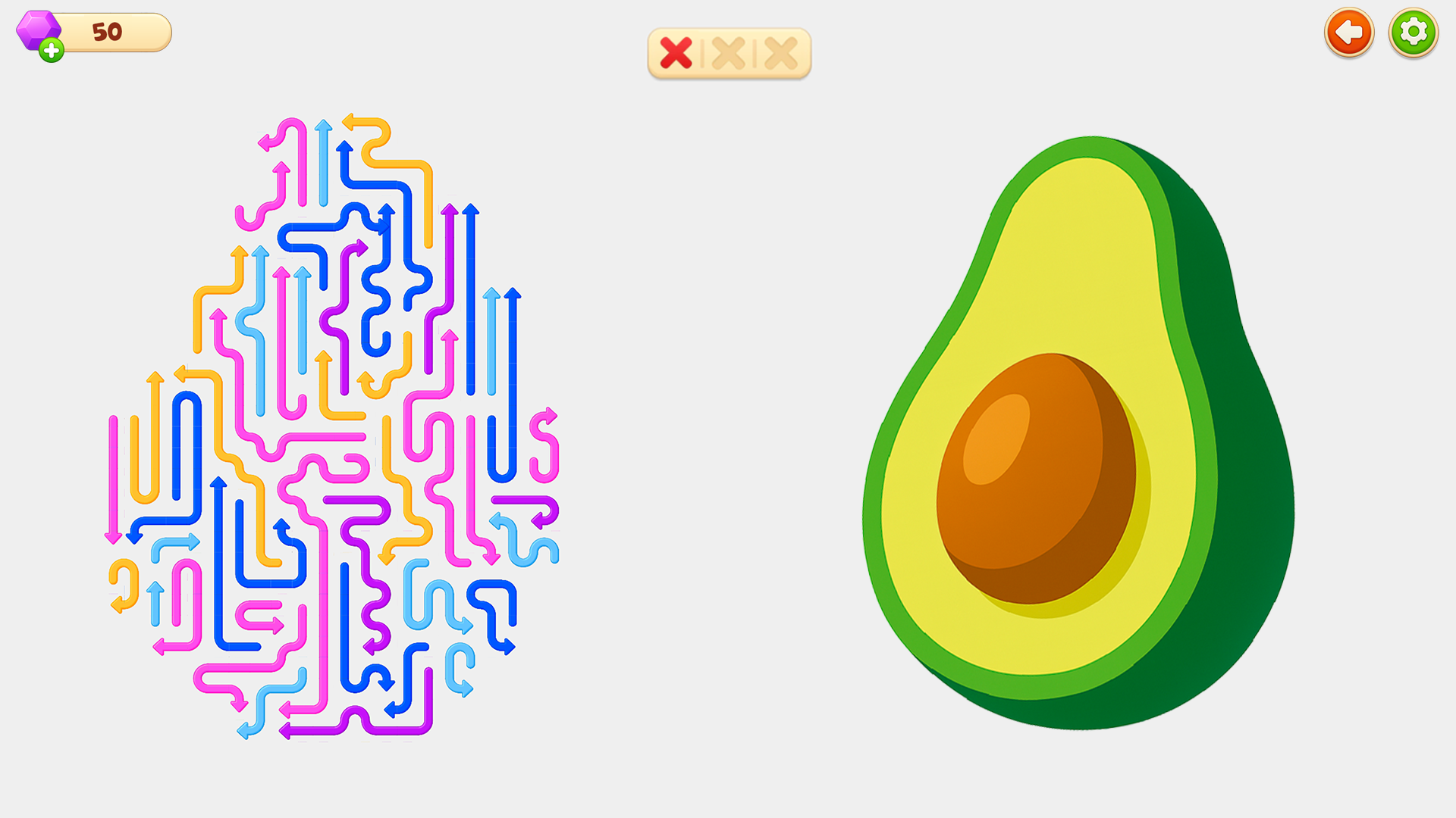 Лабиринт Стрелок Пазл