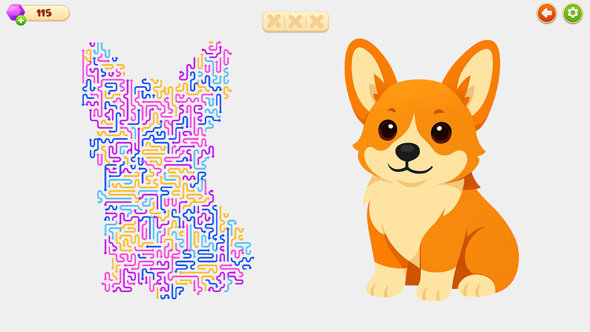 Лабиринт Стрелок Пазл