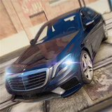 Driver Mercedes in Town