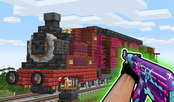 Майнкрафт - Ограбление поезда