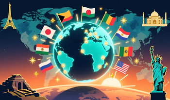 Geography quiz: countries, flags, capitals