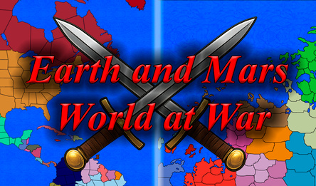 Earth and Mars. World at War