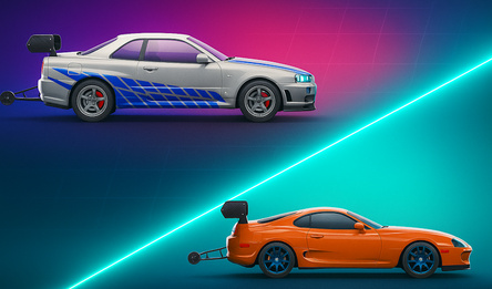 Уличные Гонки 2D