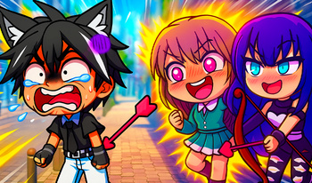 Гача Лайф: Школьный Лучник Любви