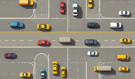 Уличное движение: вождение в городе