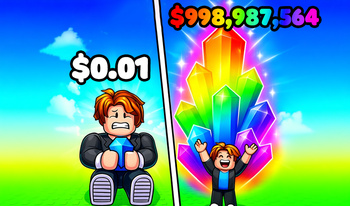 Вырасти Кристаллы! Обби Ферма Тайкун Магнат +1 RNG