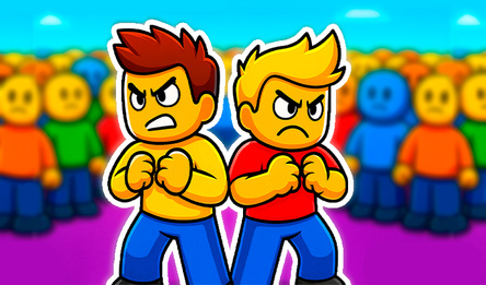 Обби: Драка для 1,2 игроков