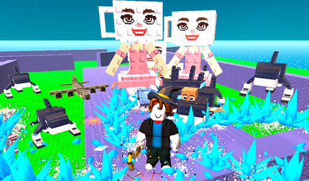 Обби: Выживи против Орды Брейнротов