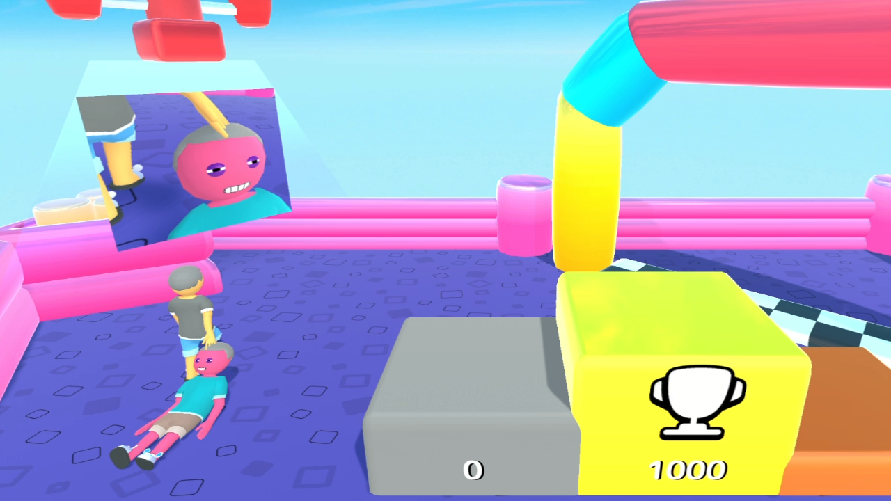 Обби: Драка для 1,2 игроков