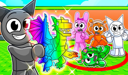 Растения Против Брейнротов Спрунки Мод 3D Сандбокс