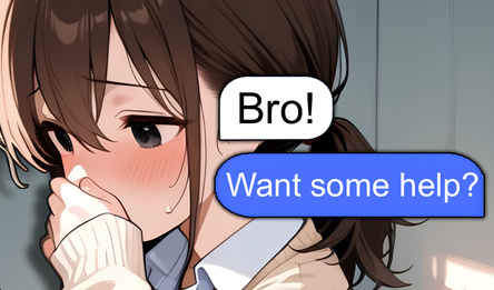 My little sister stuck in washing machine