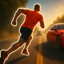 Бегущий по Трафику