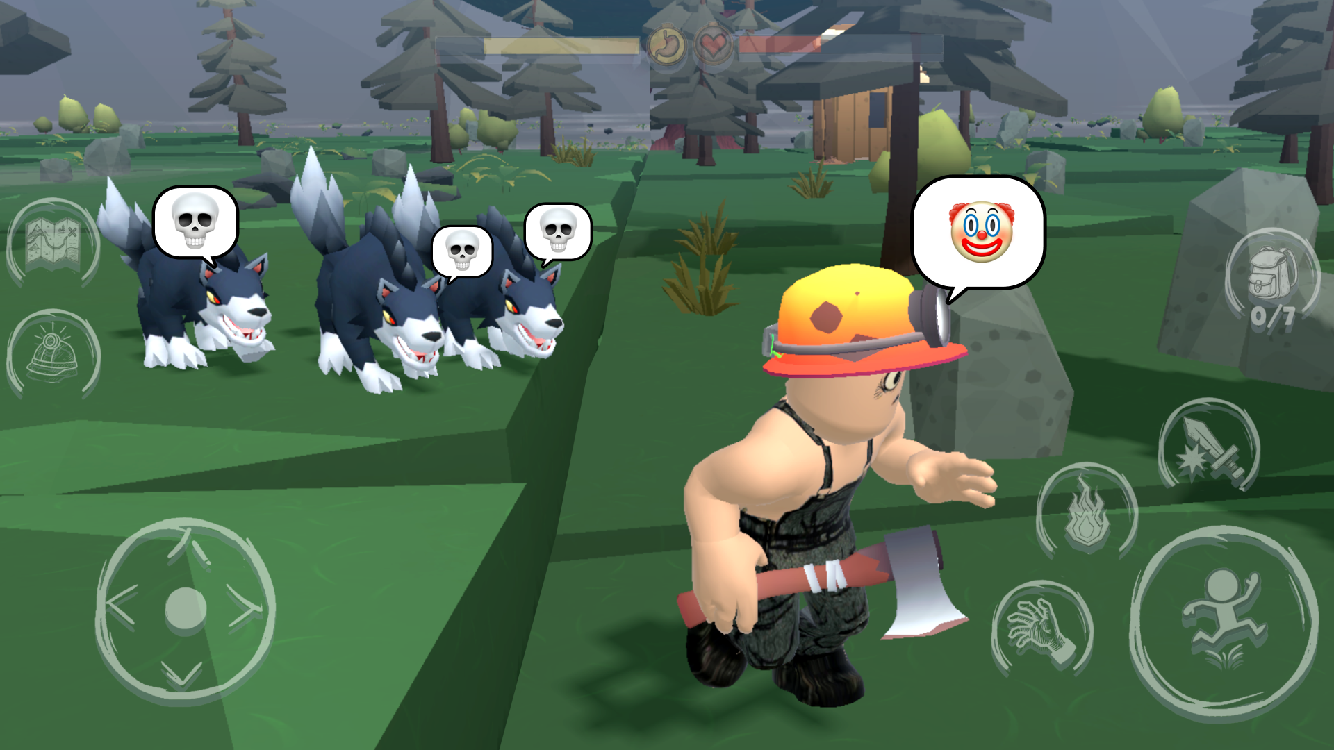 Продержись долгую ночь в Лесу!