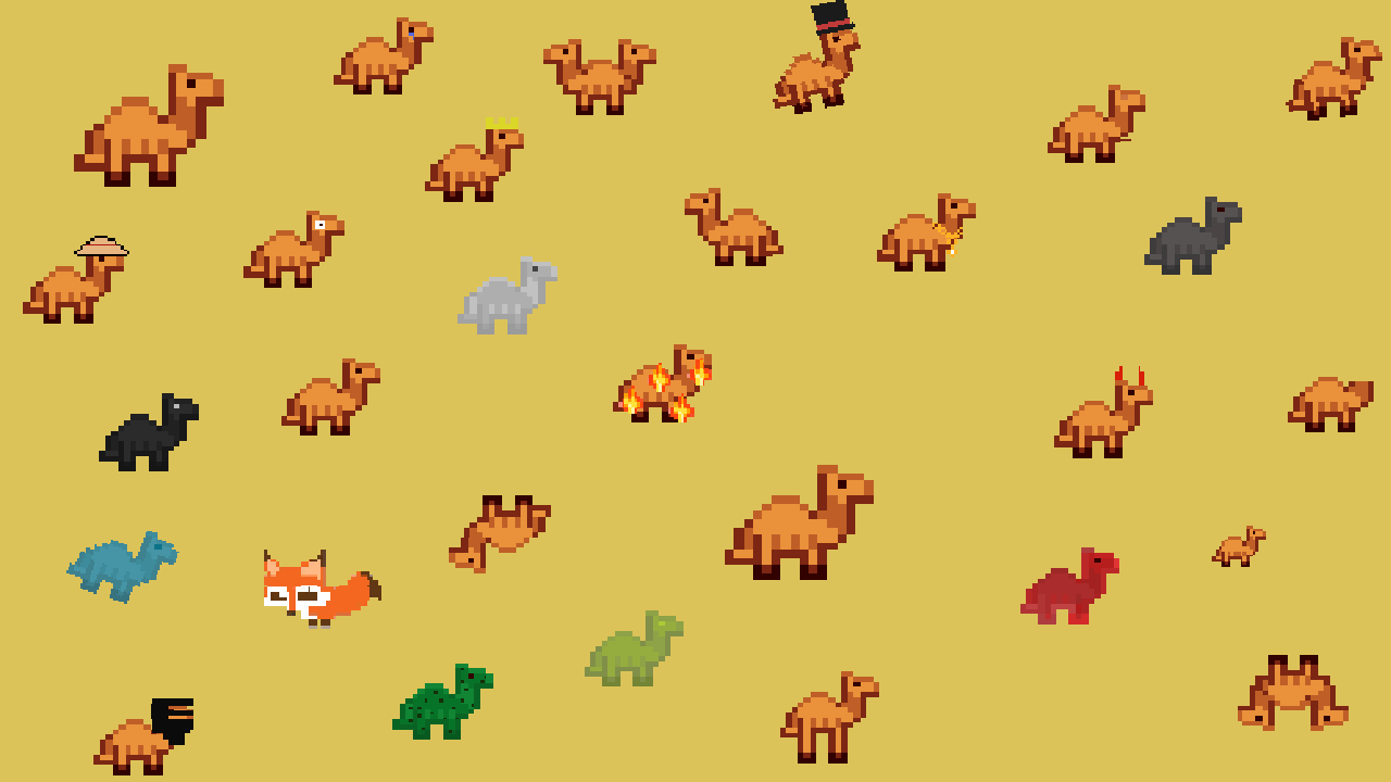 Собери всех верблюдов