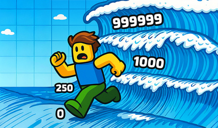 Обби: Цунами +1 к скорости