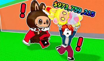 Не Катайся на Лабубу! Обби Езда Верхом Магнат +1