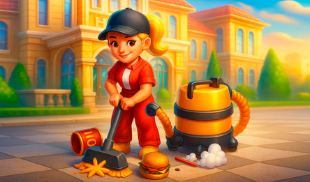 Hotel Worker Perfect Сleaning