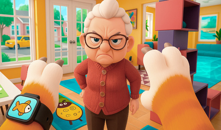 Кот против Бабки. Симулятор Кота