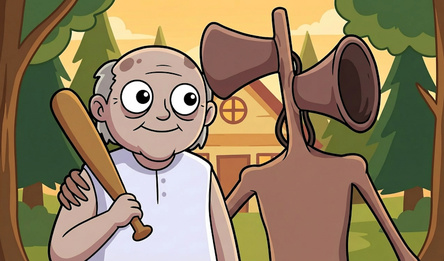 Гренни и Сиреноголовый: Лес Фредди