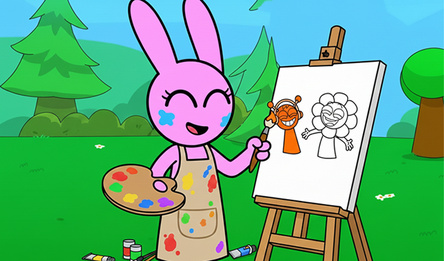 Спрунки раскраска